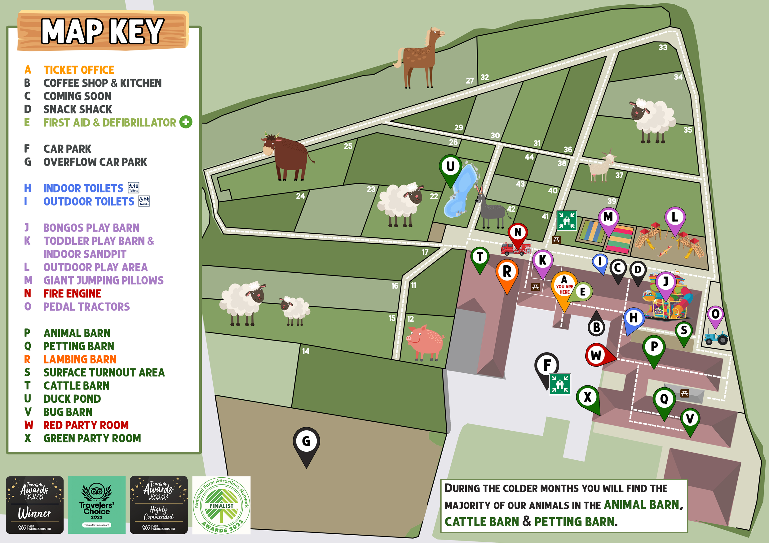 Farm Park Map