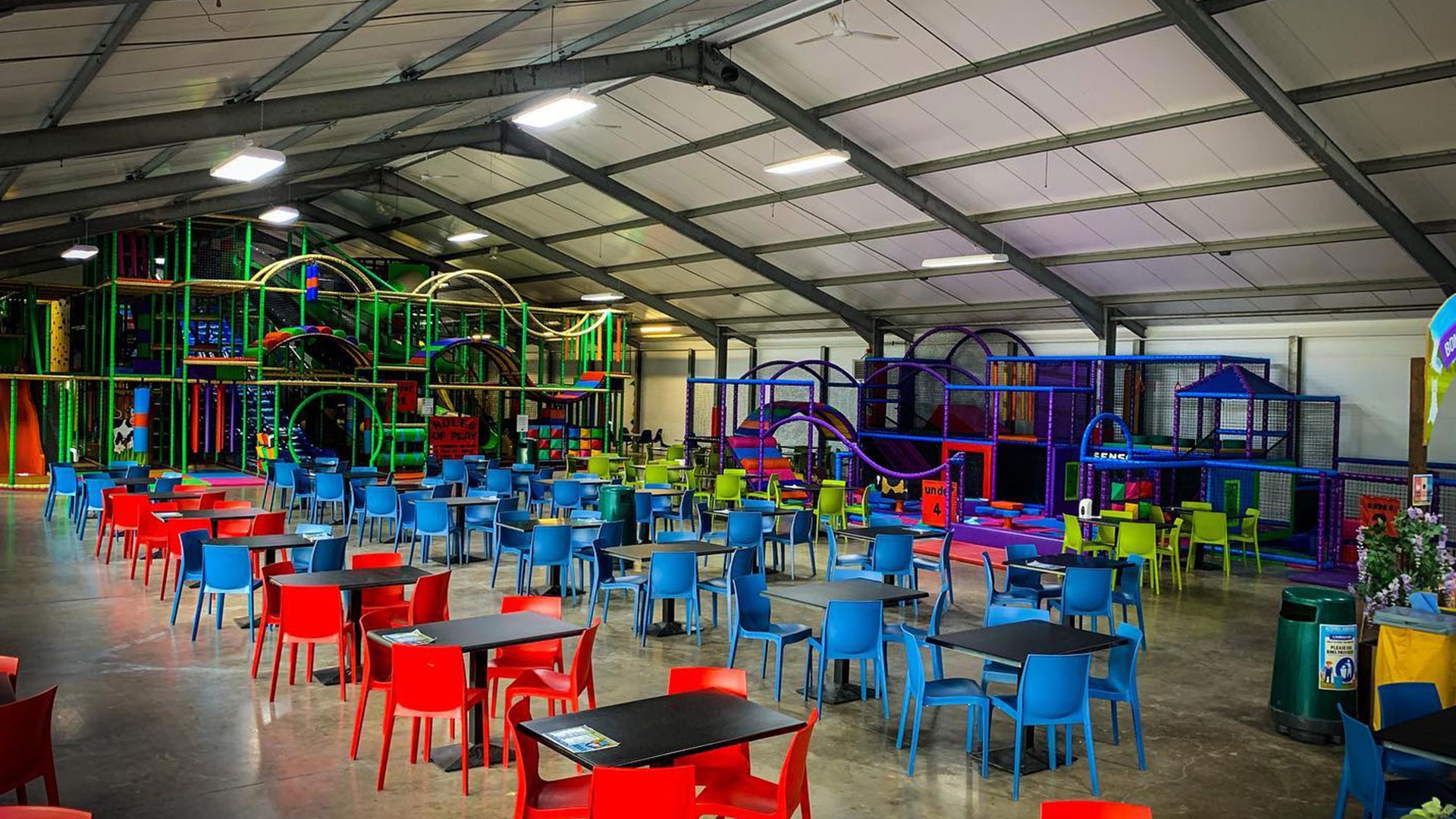 Giant Indoor Soft Play Area