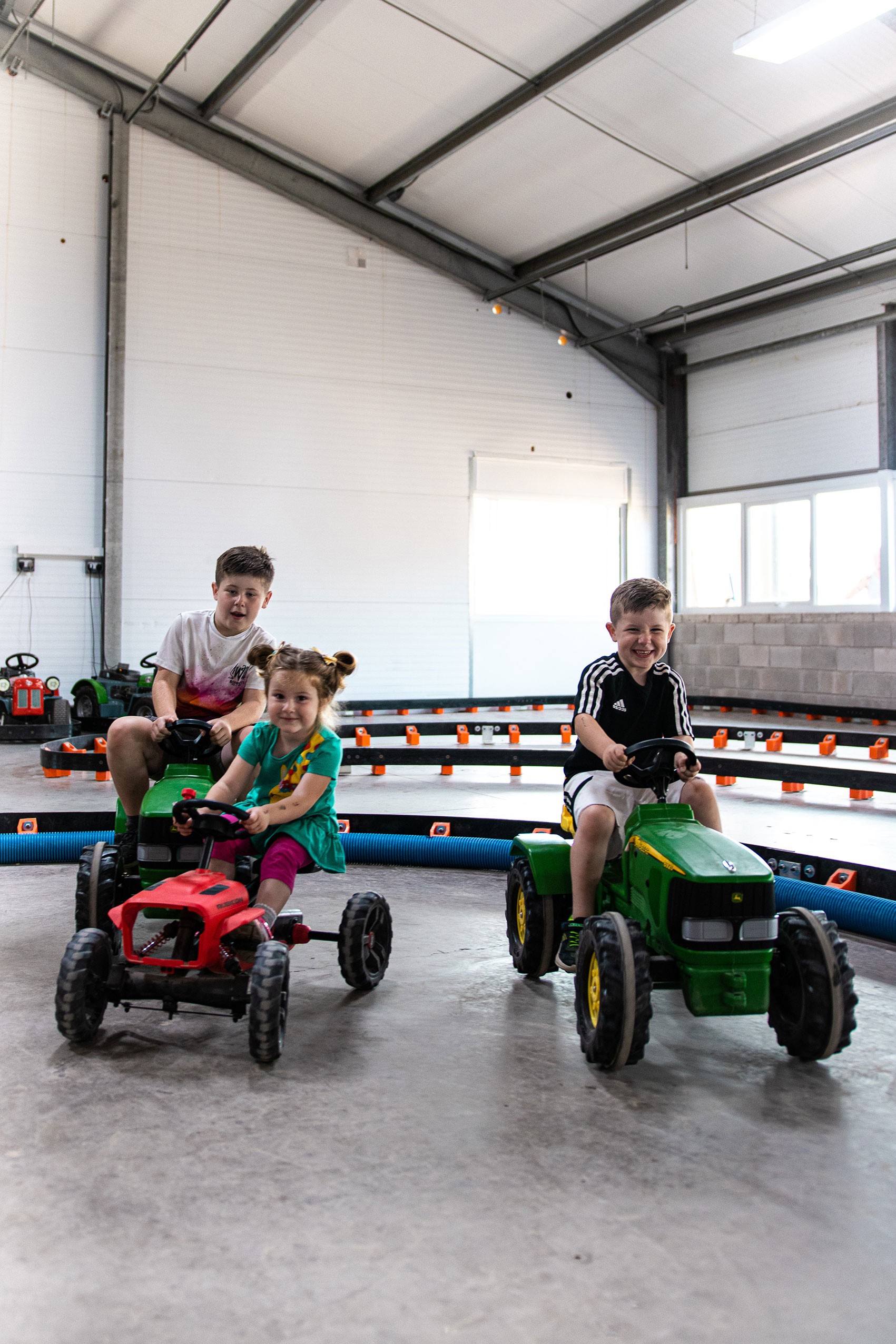 Pedal Tractors - Indoors & Outdoor Tracks